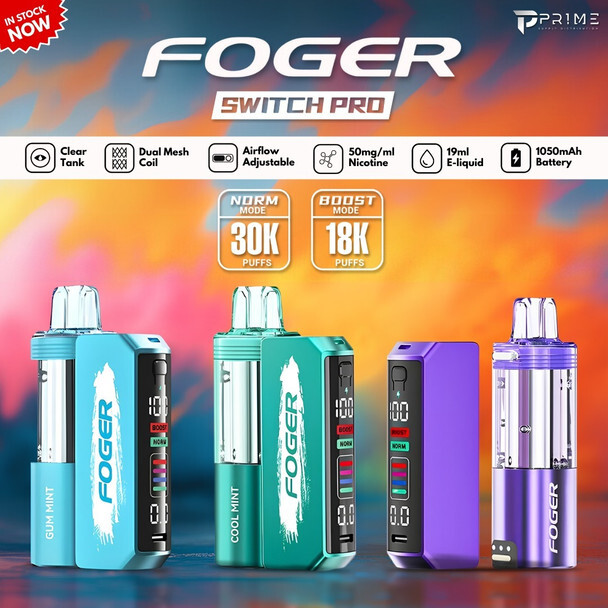FOGER Switch Pro 30K Vape Kit
