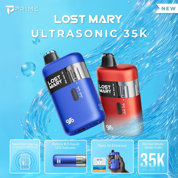 Lost Mary Ultrasonic 35K Disposable Vape