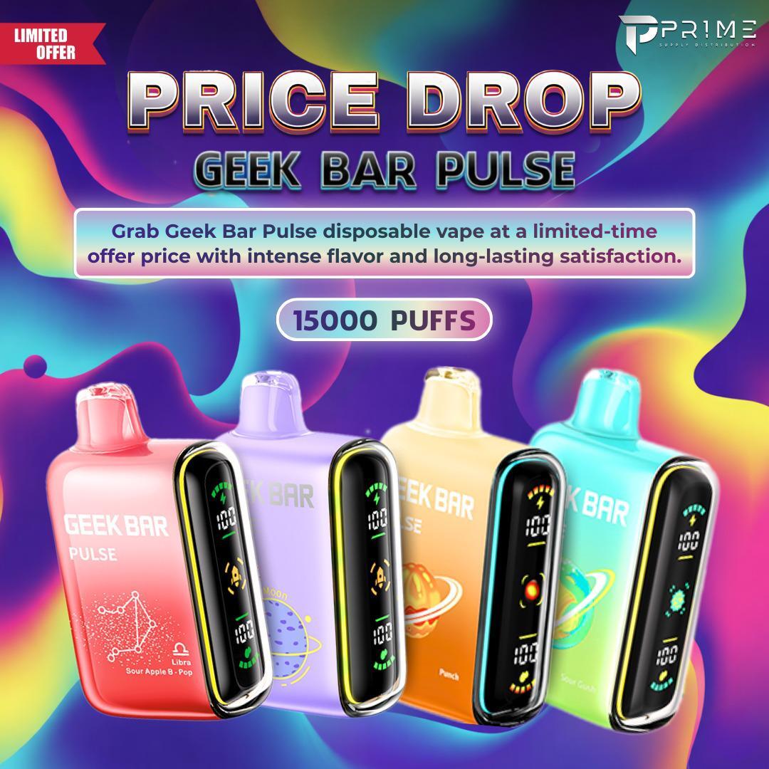 Geek Bar Pulse Price Drop Collection